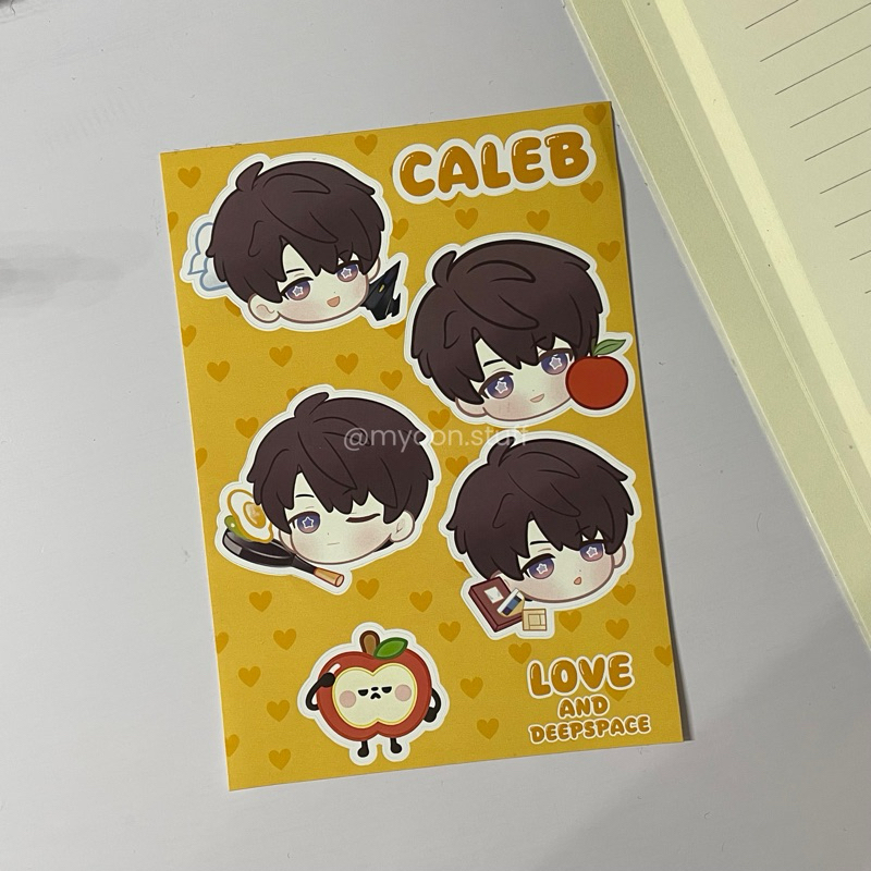 

[Ready Stock] Sticker Pack Fanmade Open Sharing Love and Deepspace Xavier Zayne Rafayel Sylus Caleb New