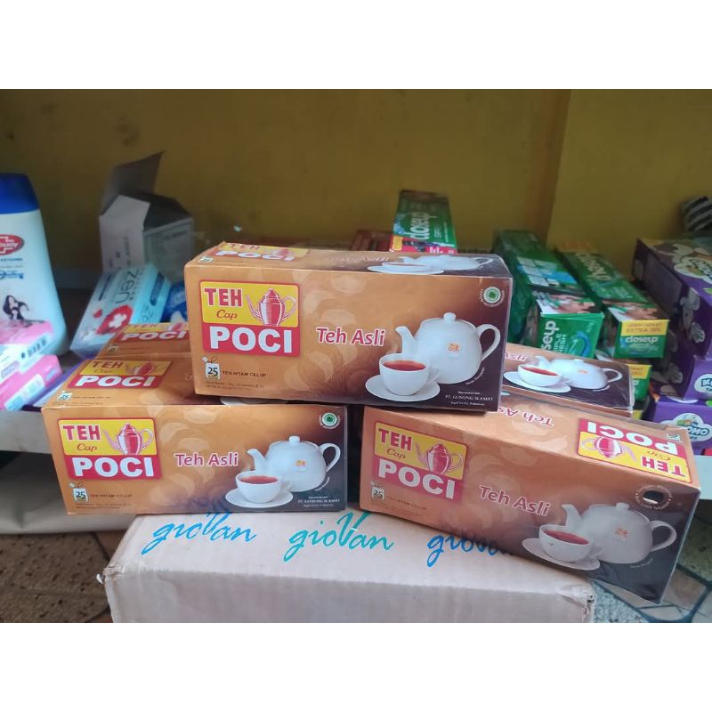 

Poci Teh Celup Asli Wangi Paket BUNDLING isi 25pcs (3 Kotak) 1 Get 2