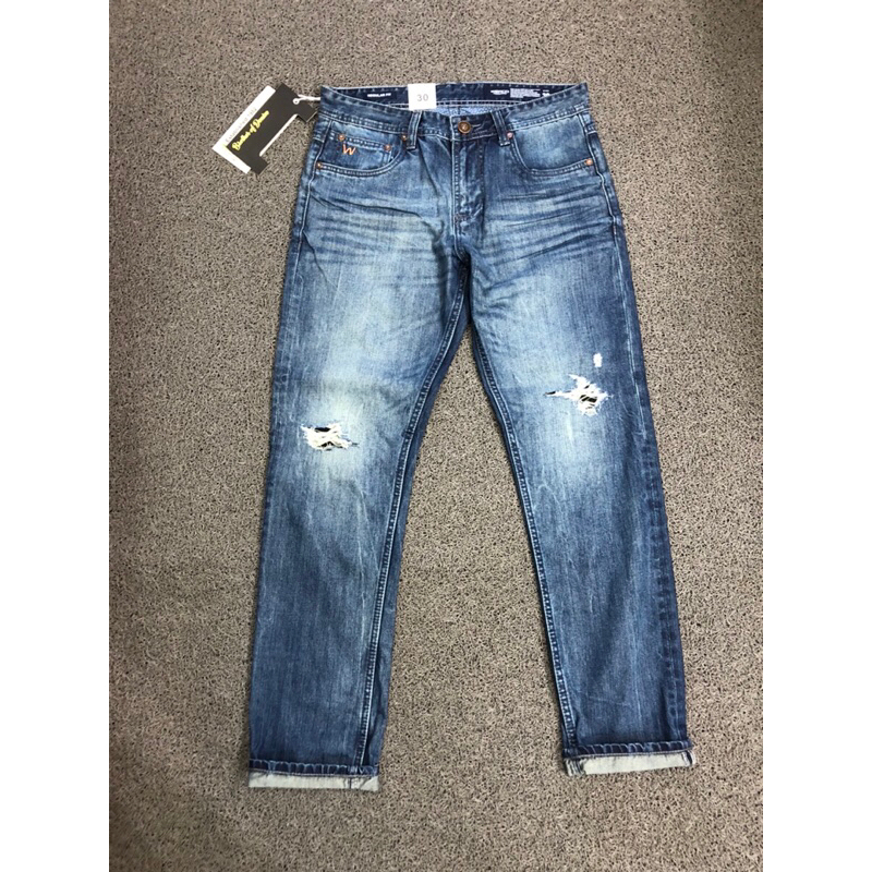 Werco - Basica Men Reguler - Blue Denim Jeans