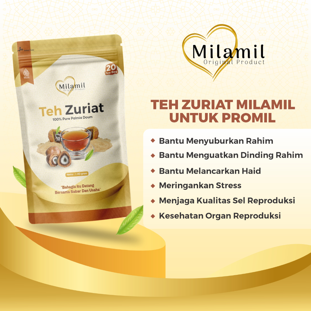 

Milamil Teh Celup Buah Zuriat Promil | Buah Zuriat | Bubuk Zuriat Promil | Teh Serbuk Zuriat Promil