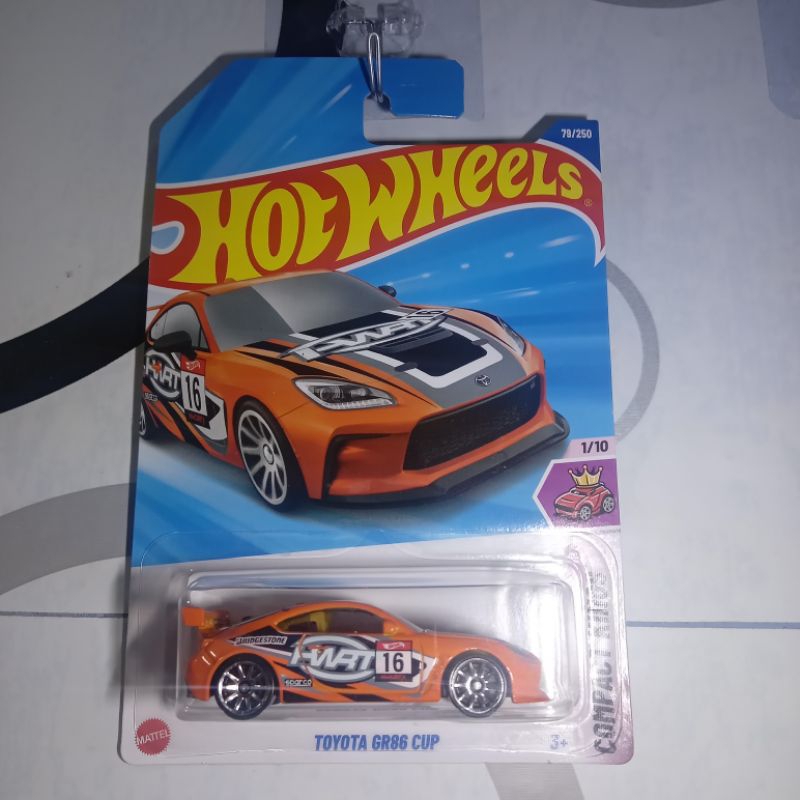 Hotwheels Toyota GR86 Cup Biru & Orange/Hw JDM