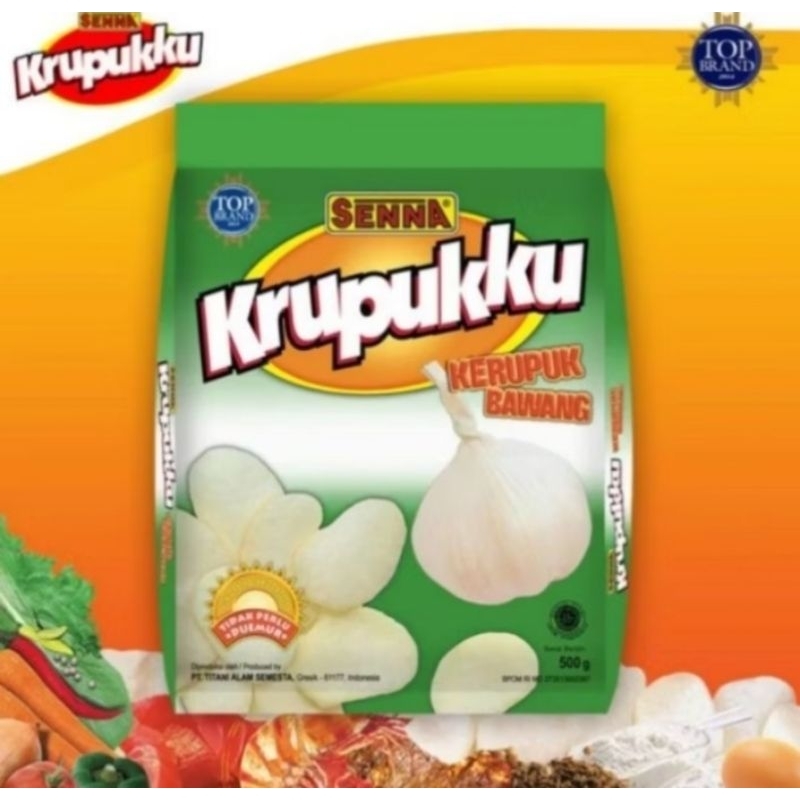 

Senna Krupukku Rasa Udang dan Bawang 500gr