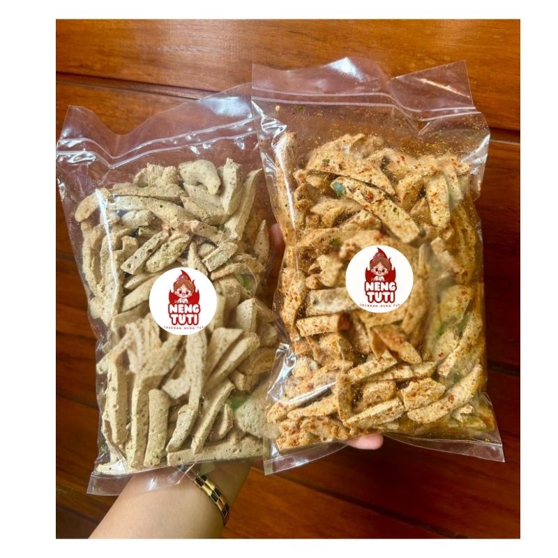 

stik basreng / basreng pedas daun jeruk /basreng pedas jadul