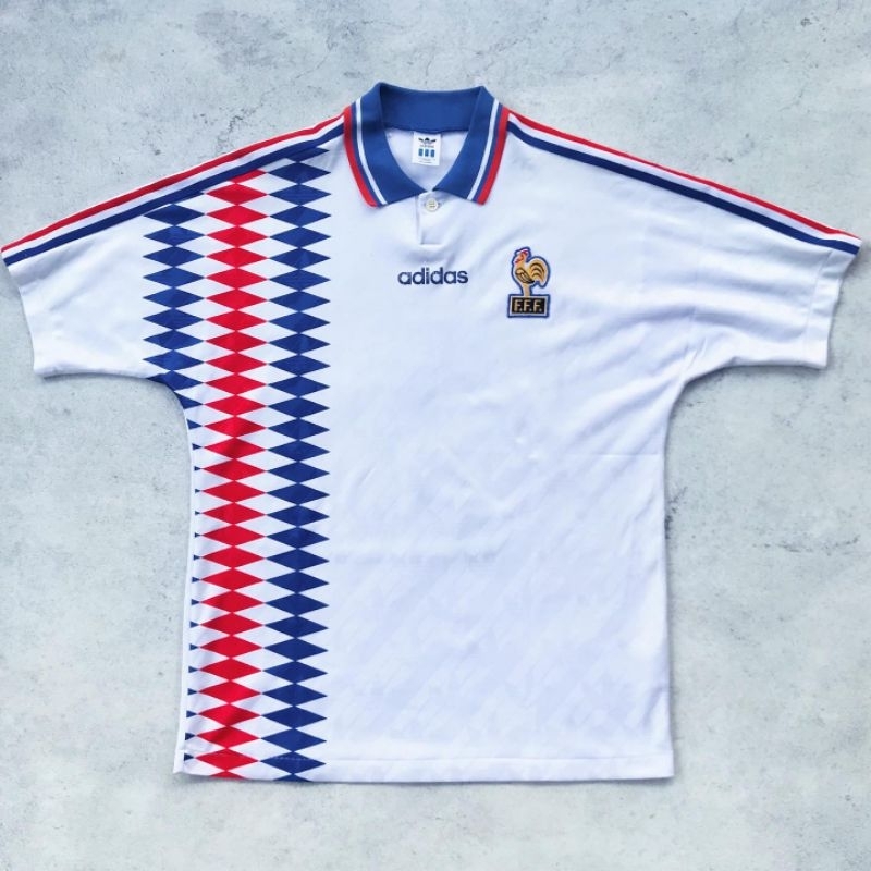cantona france away 94/95 vintage jersey