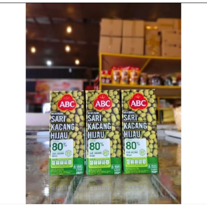

ABC minuman sari kacang hijau 250ML
