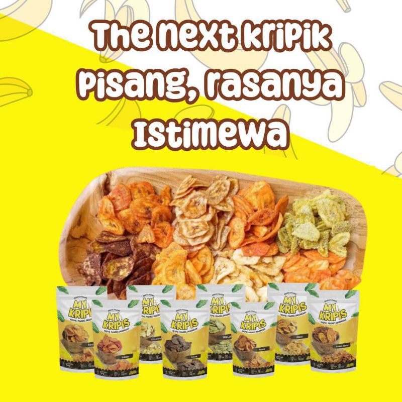 

My kripis - kripik pisang indonesian -