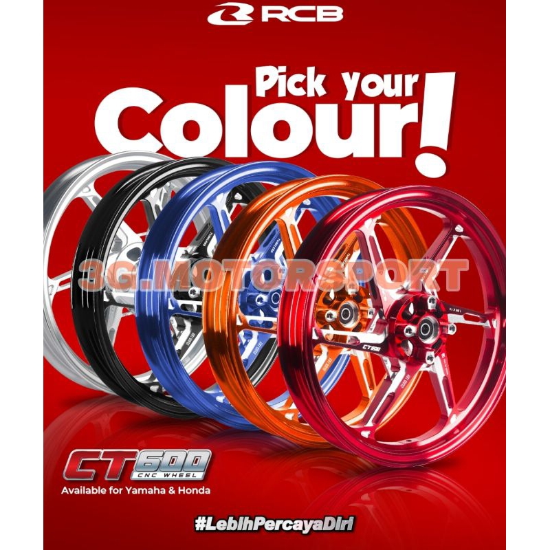 VELG CT 600 VARIO 125/150 DAN BEAT FI/ESP 185x215-14 RCB