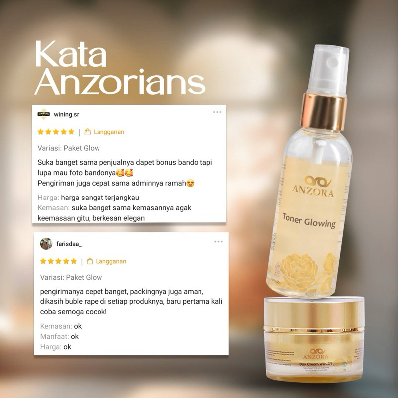 skincare anzora ecer perintilan