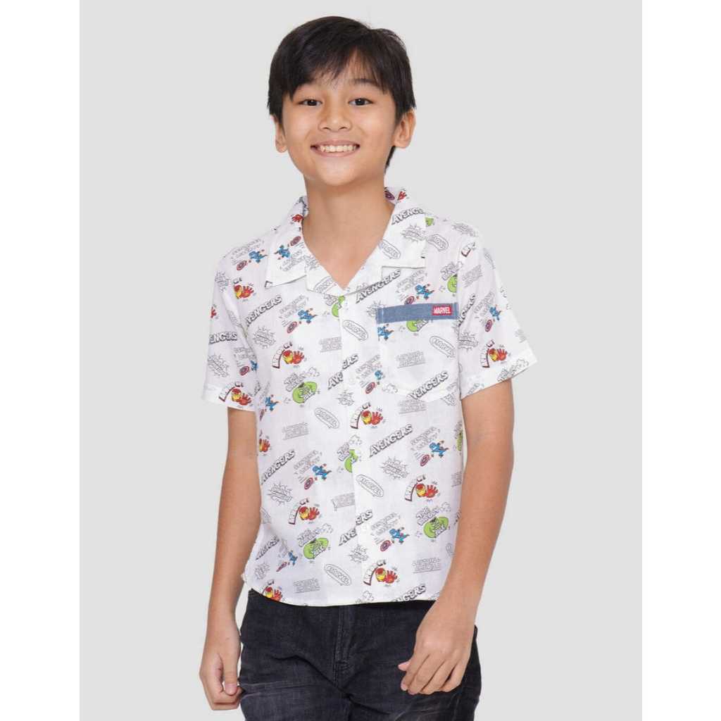 Kemeja marv3l comic anak laki-laki