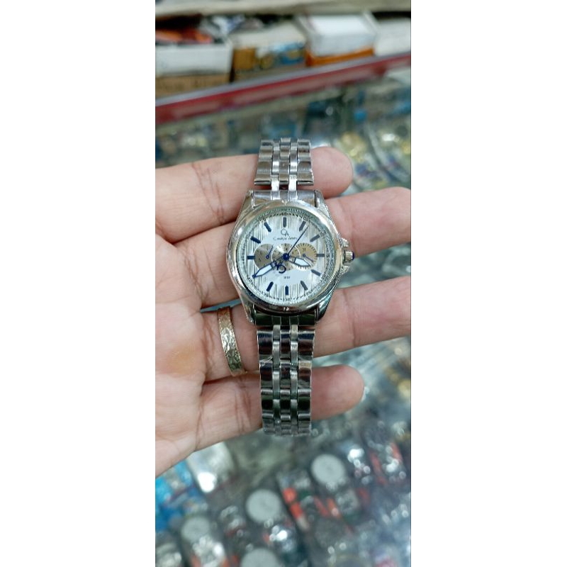 jam tangan wanita stenlis steel sporty christian arden water resist sport style