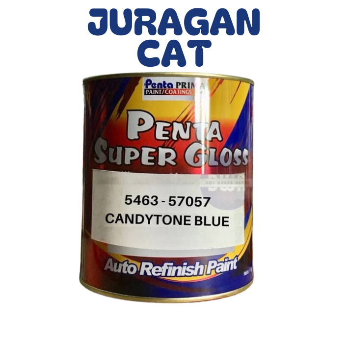 PENTA SUPERGLOSS NC CandyTone Blue 5463-57057 Candy Tone Biru Penta SuperGloss 1KG