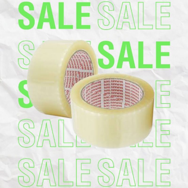 

Lakban Bening Panjang 75 Yard x 45 MM