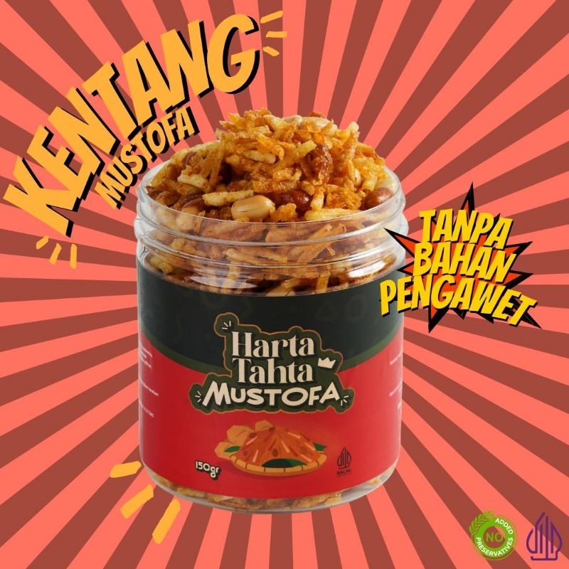 

KERING KENTANG MUSTOFA | HALAL 200 GRAM | COCOK UNTUK PENDAMPING LAUK