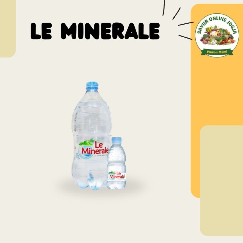 

Le minerale - PAWON MAMI SAYUR ONLINE JOGJA