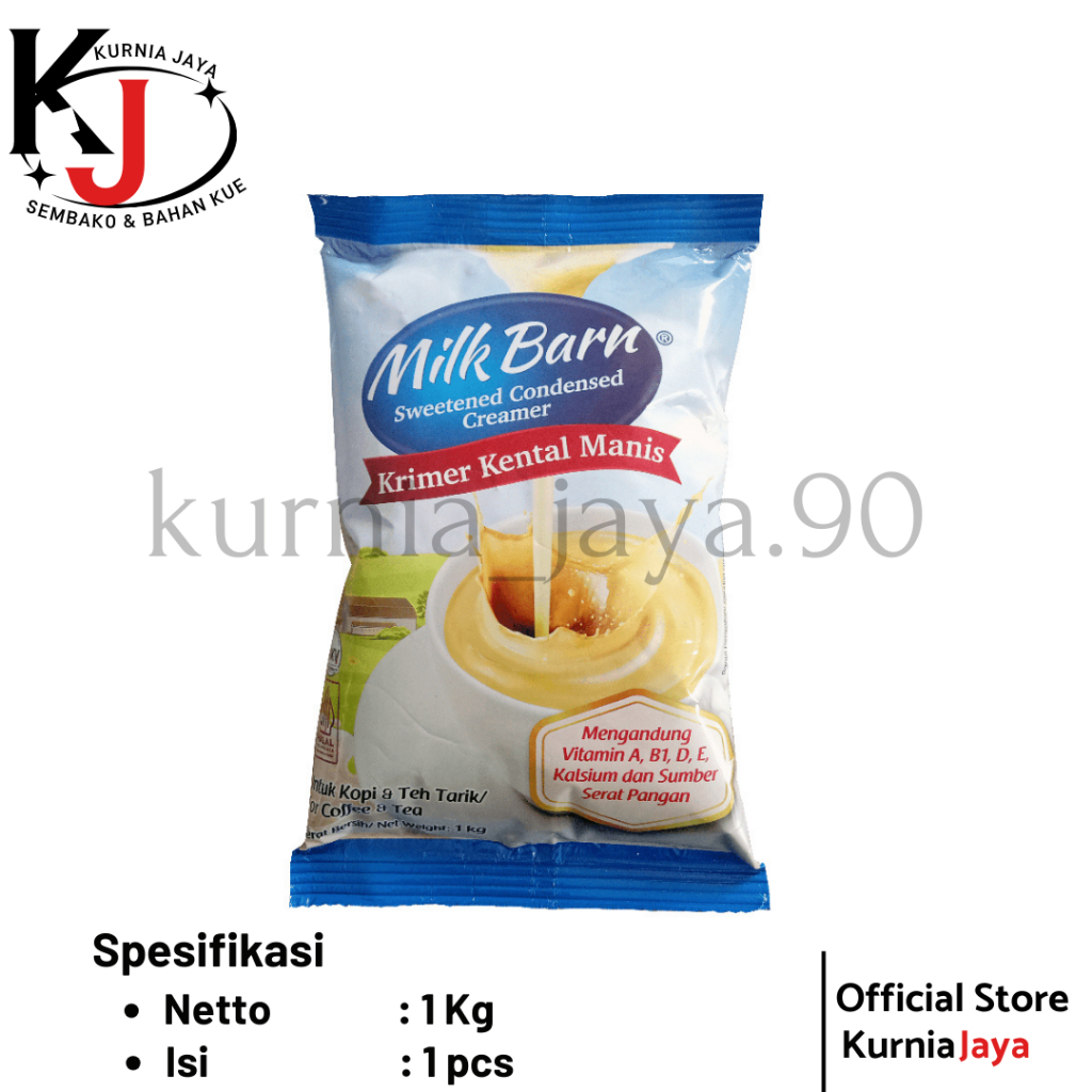 

[ MILK BARN ] Krimer Kental Manis 1Kg