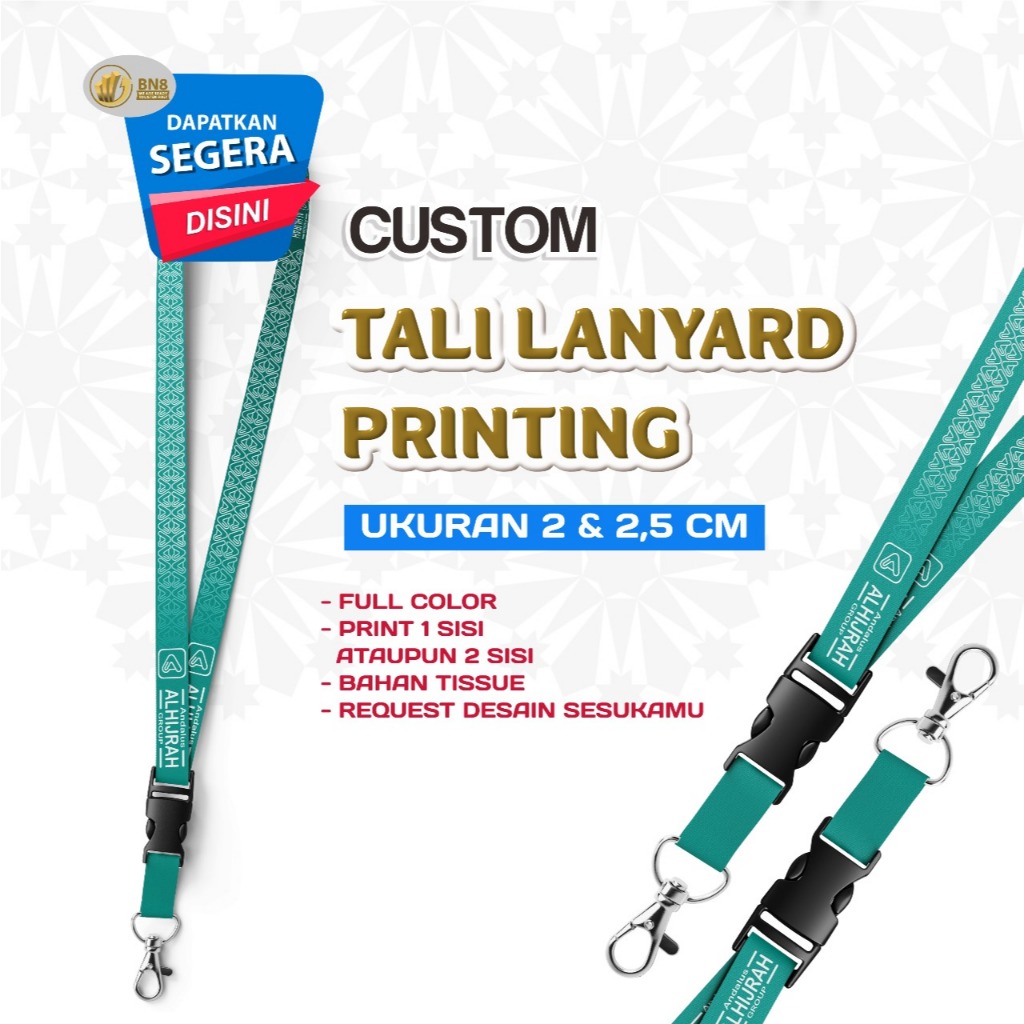 

tali lanyard termurahh custom request