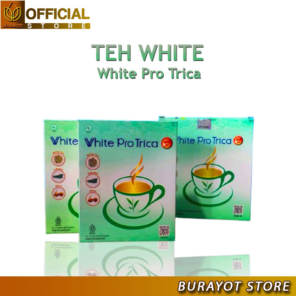 

White Tea minuman penambah stamina