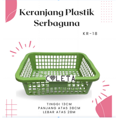Keranjang Serbaguna / Keranjang Plastik Baju / Keranjang Piring / Keranjang Besar Murah / Keranjang 