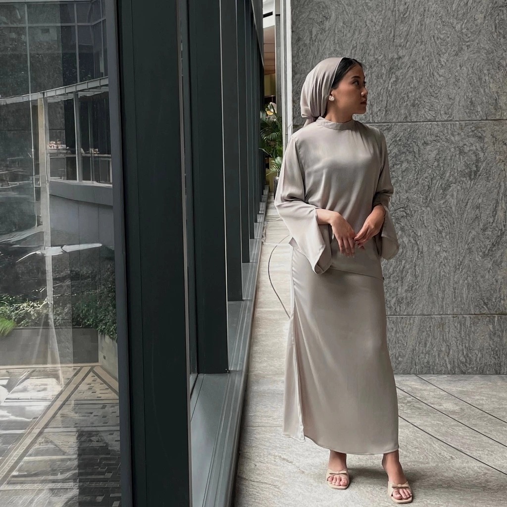 MIKA ONE SET BAJU KONDANGAN WANITA PESTA PREMIUM OUTFIT KONDANGAN PESTA MUSLIMAH