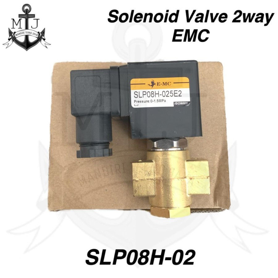 Solenoid valve 2 way NO EMC SLP-08
