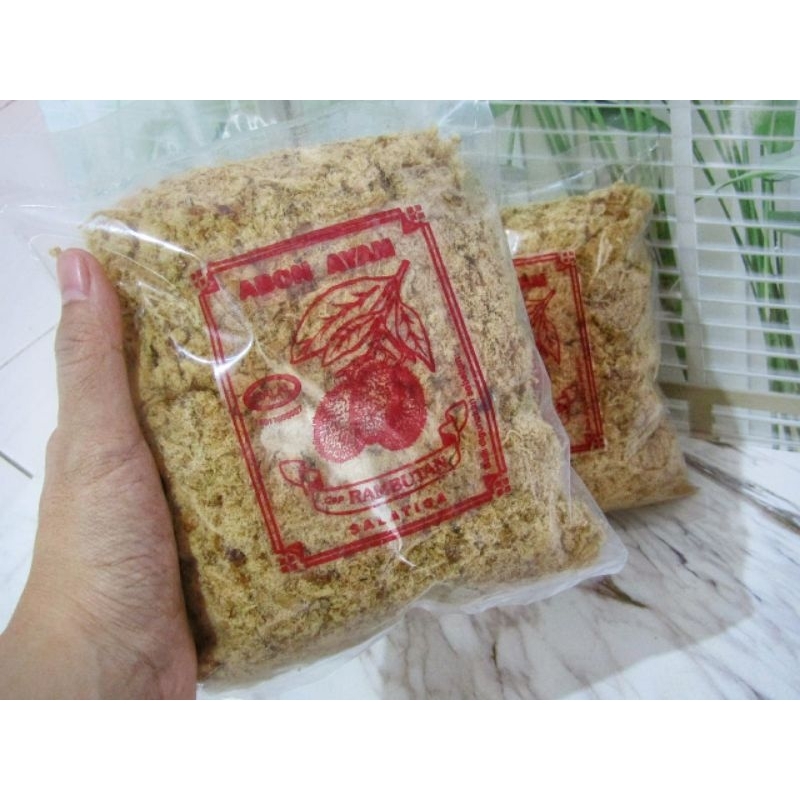 

Abon ayam varian original kemasan 250g