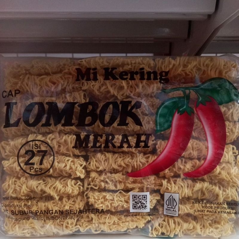 

MI KERING CAP LOMBOK