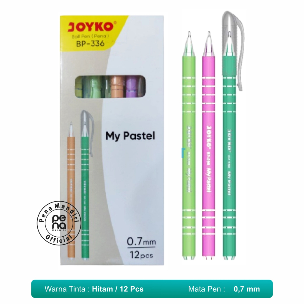 

Pulpen JOYKO My PASTEL 336 Pena Joyko Ballpen