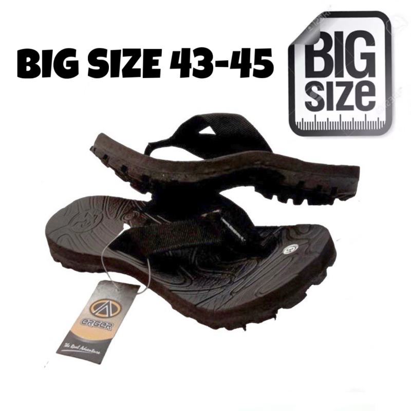 SIZE JUMBO Sandal Gunung Jepit Pria Karet Outdoor Sandal Gunung Pria Murah Sandal jepit jumbo besar