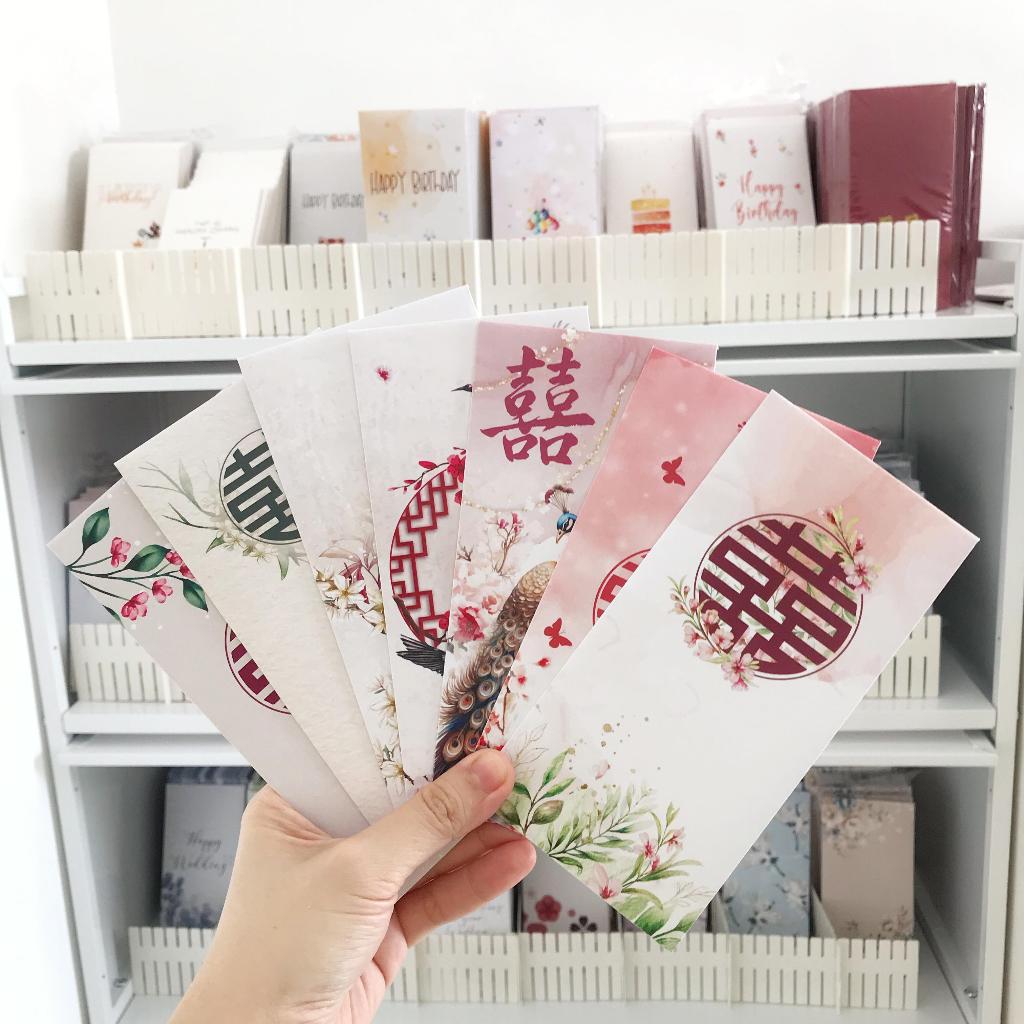 angpau pernikahan kado estetik angpao pernikahan Chinese kado wedding bermanfaat amplop shuangxi
