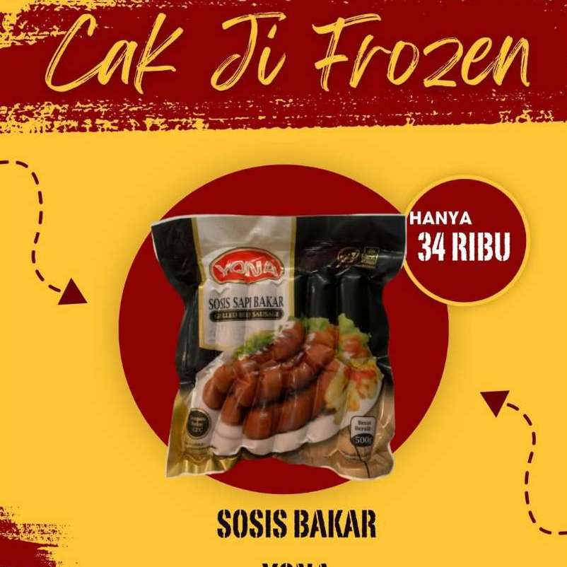 

Sosis Bakar Yona 500g
