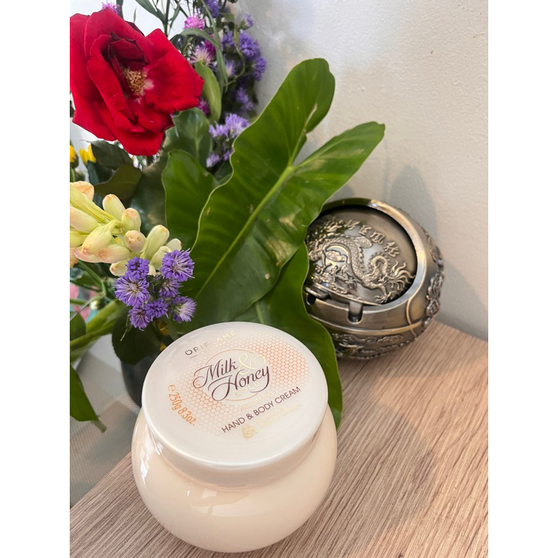 

honey milk butter cream