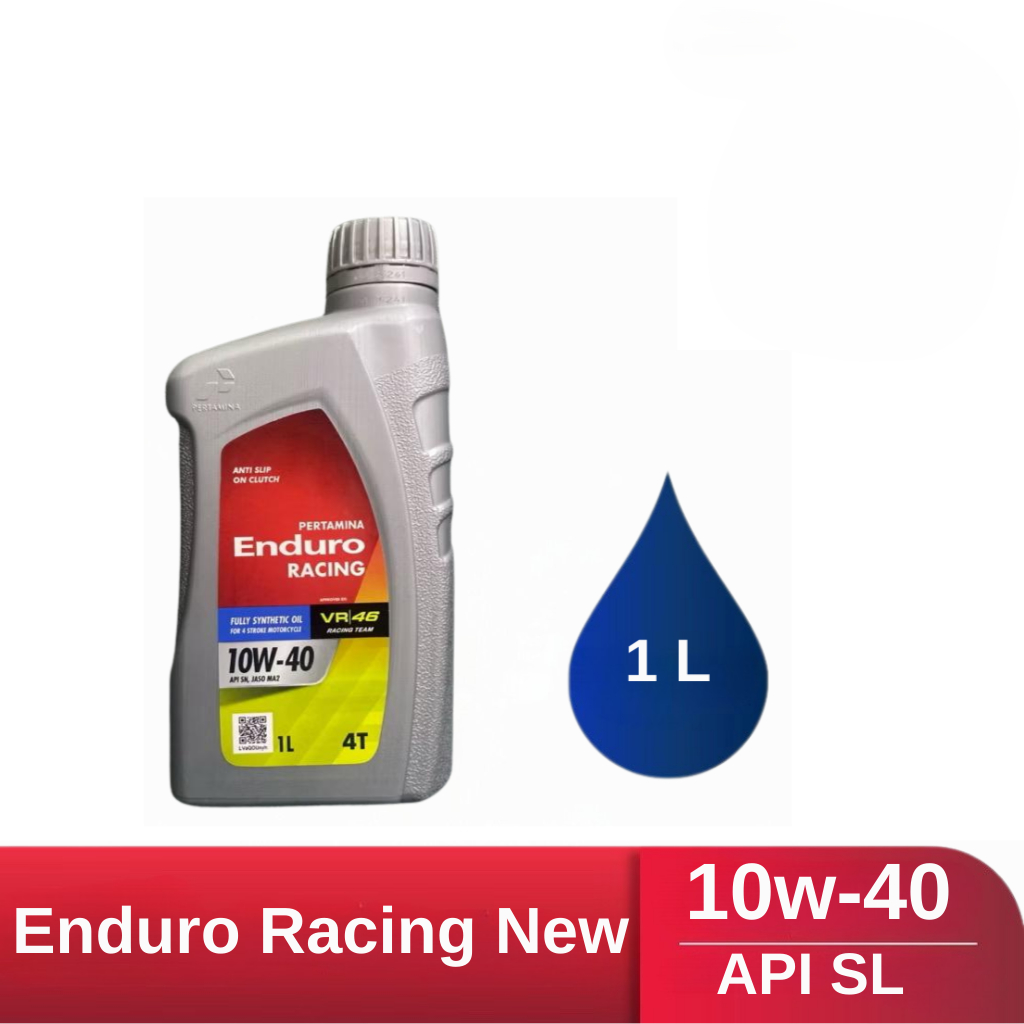 OLI ENDURO RACING 4T 1L OLI MOTOR 4T KEMASAN BARU