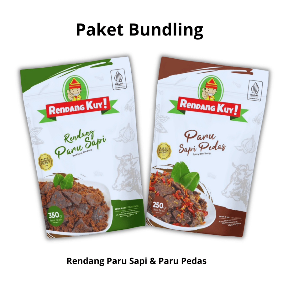 

Rendang Kuy! - Bundling Rendang Paru & Paru Pedas