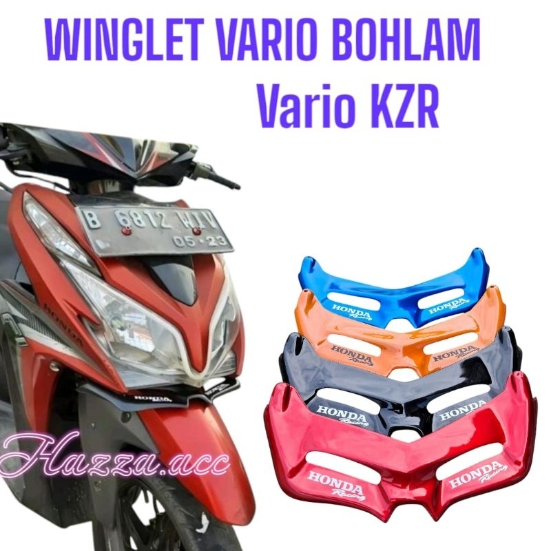 Winglet Vario 125 Old Bohlam Techno 2012 2013 2014