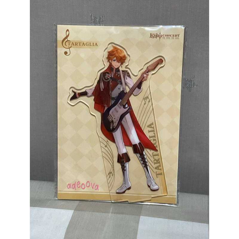 [OfficialMerch] standee genshin impact concert 2023 tartaglia childe ajax