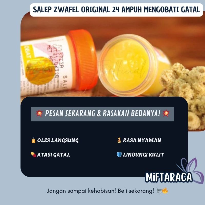 Salep Zwafel Original 24 Ampuh Mengobati Gatal Gatal Kulit