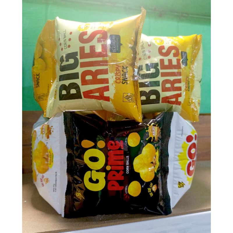 

Big Aries Snack berhadiah per renceng isi 10