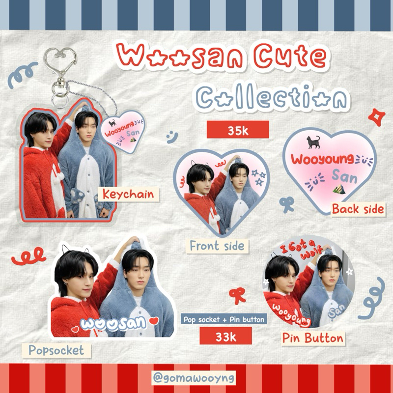 Woosan Cute Collection by gomawooyng