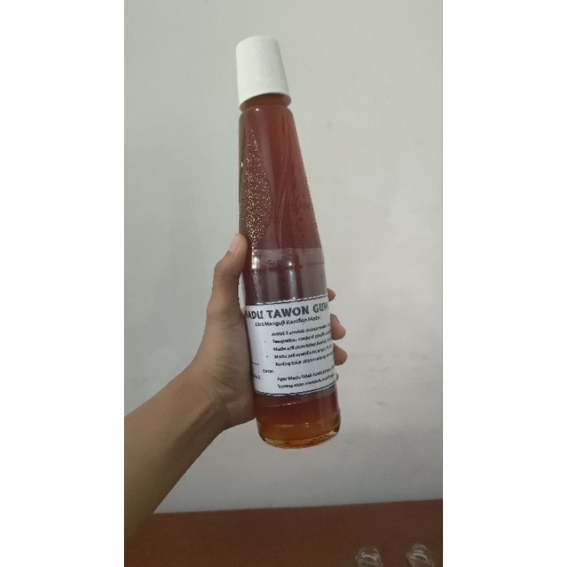 

Madu Asli Tawon Gung Botol Kaca 460ml