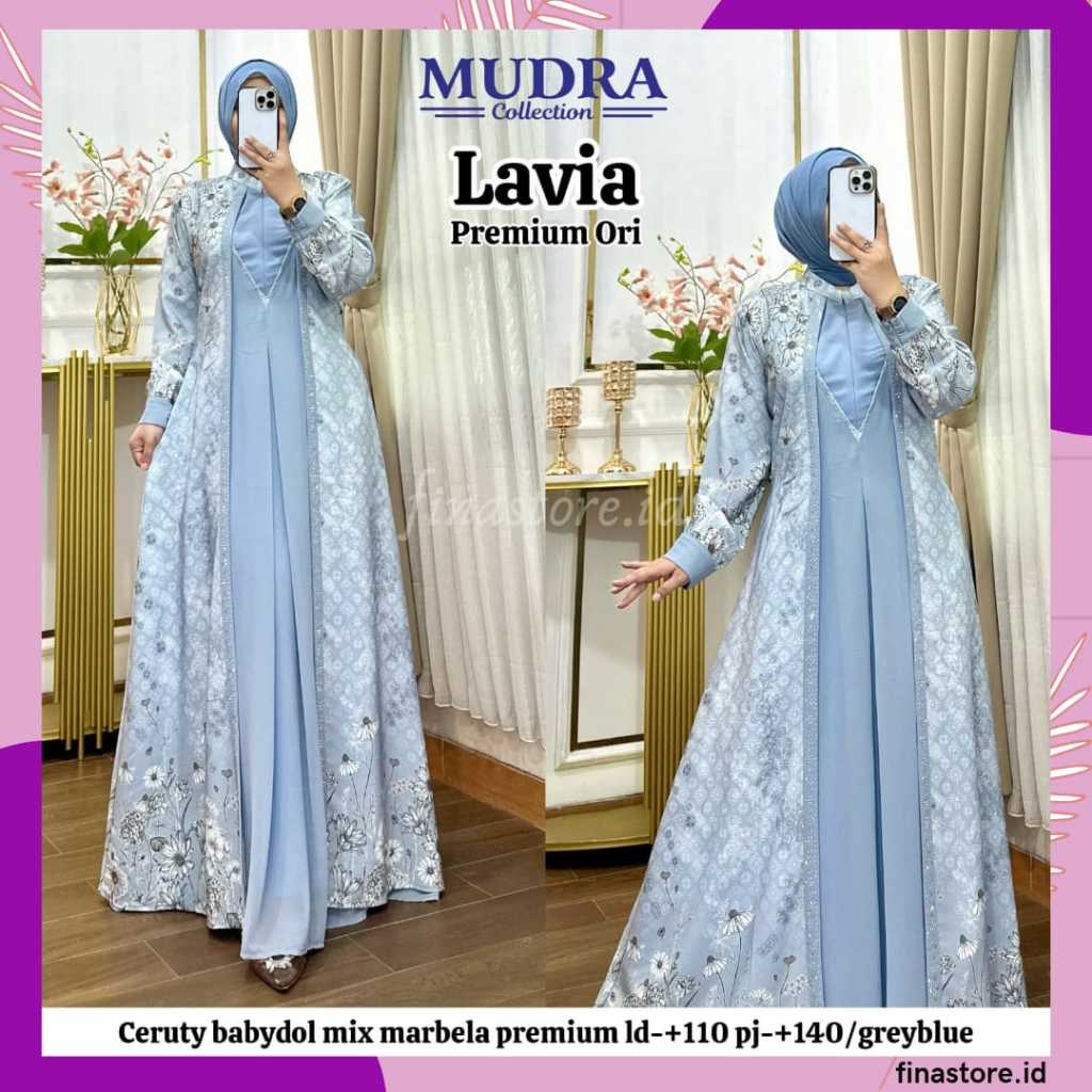 Gamis Mudra Collection / Gamis Terbaru / Gamis Wanita / Gamis Premium / Gamis Pesta / One Set / Sete