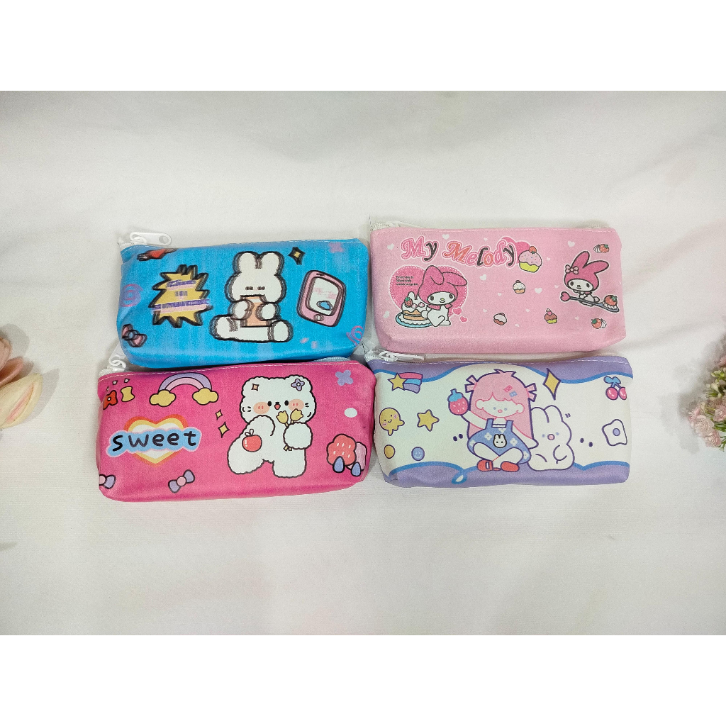 

POUCH TEMPAT PENSIL KARAKTER SANRIO SERIES/ Tempat Pensil Anak/ Kotak Pensil Printing - 4297