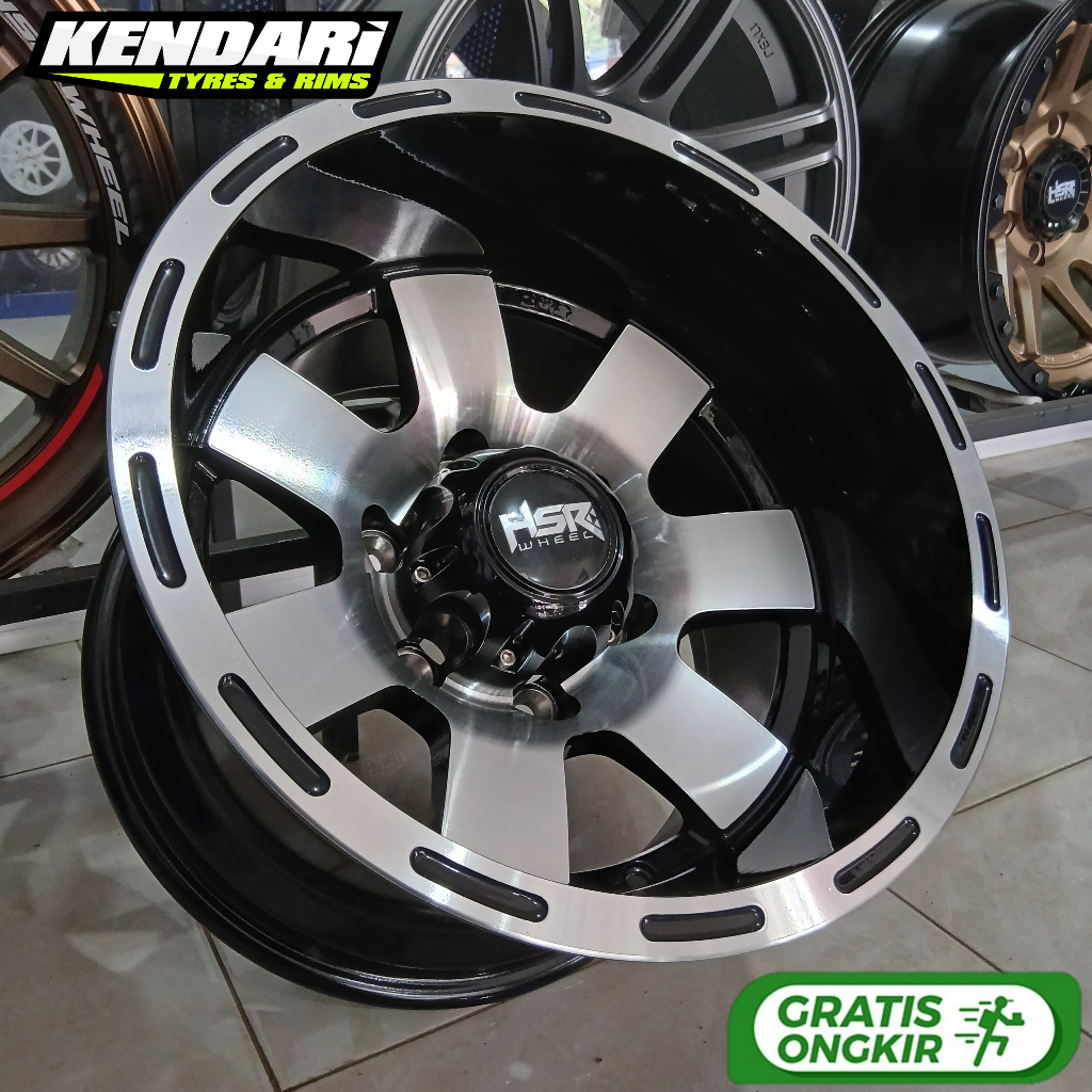 Velg Offroad Ring 15 Untuk Mobil Triton Ranger Hardtop HSR TWIIST R15