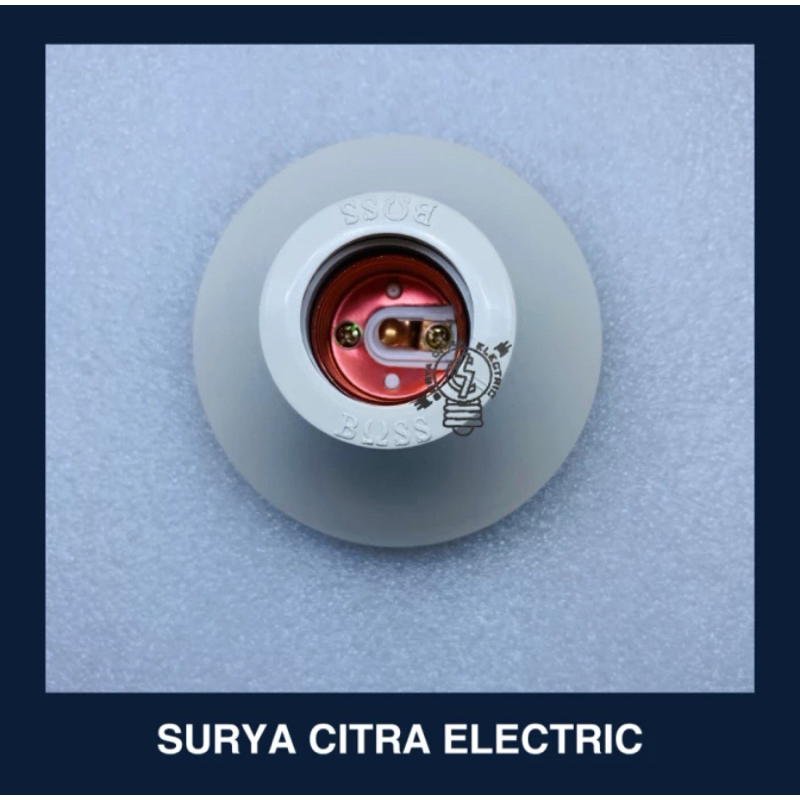 Fiting Lampu Tempel Plafon BOSS