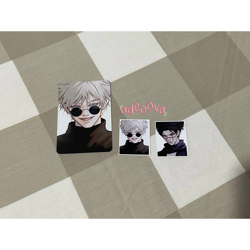 [FanMerch] pc photocard gojo jjk by silphori free id photo