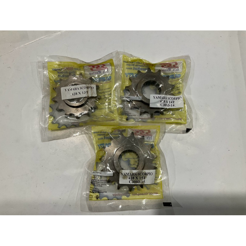 GIR GEAR DEPAN SSS SCORPIO 428 415 MADE IN MALAYSIA