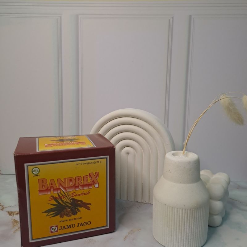 

Bandrex Instant Sachet Tinggal Seduh/Sehat Bandrex Jahe Bubuk Jamu Jago