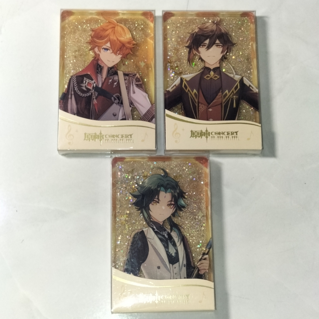 Genshin Zhongli Xiao Tartaglia Childe Concert Jewel Quicksand