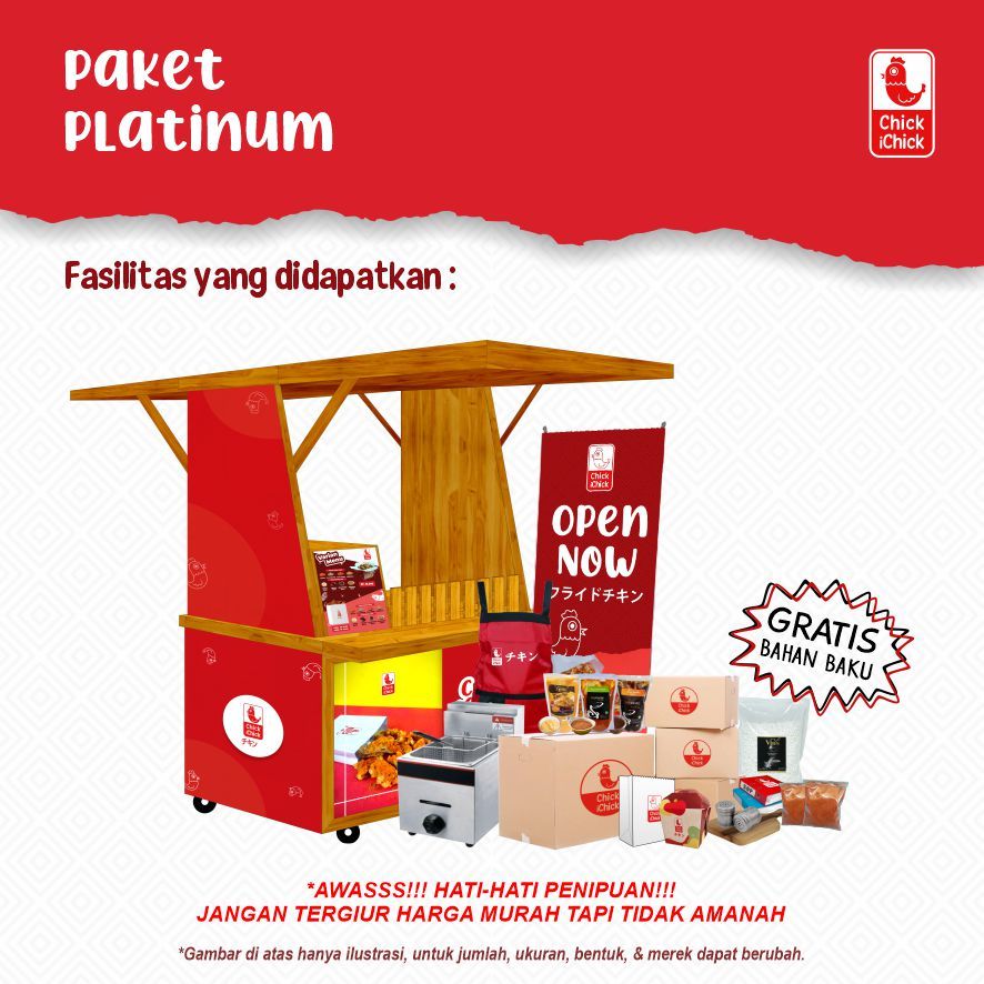 

Paket Usaha Makanan Best Seller Terlengkap - Paket Platinum