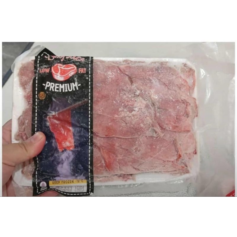 

BEEF SLICE LOW FAT 500GR