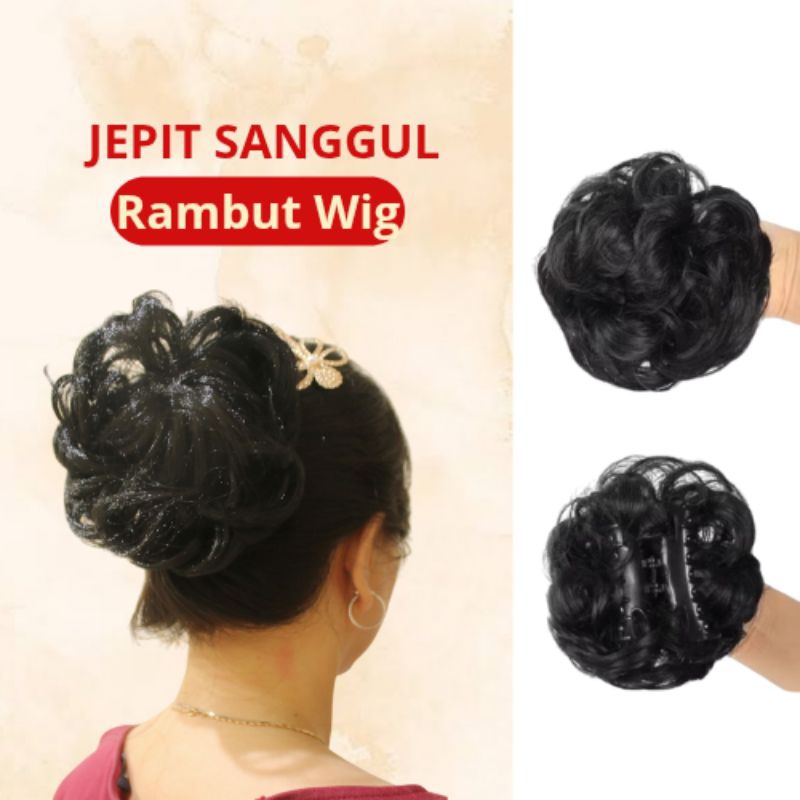 JEPIT WIG RAMBUT / JEDAI WIG RAMBUT PALSU / JEPIT SANGGUL